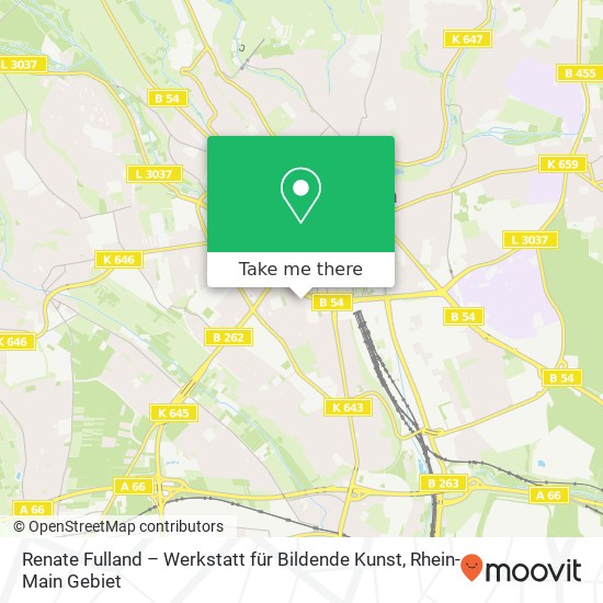 Renate Fulland – Werkstatt für Bildende Kunst map