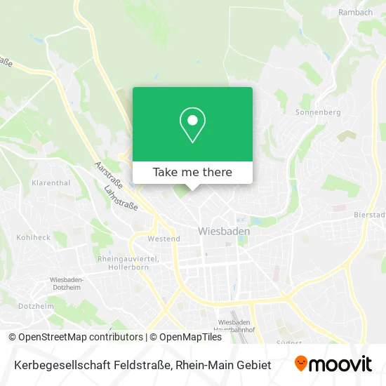 Карта Kerbegesellschaft Feldstraße