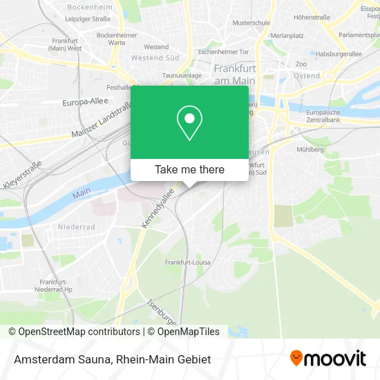 Карта Amsterdam Sauna