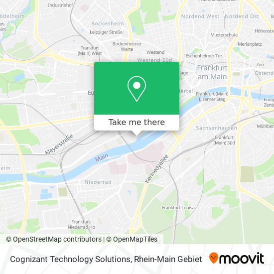 Cognizant Technology Solutions map