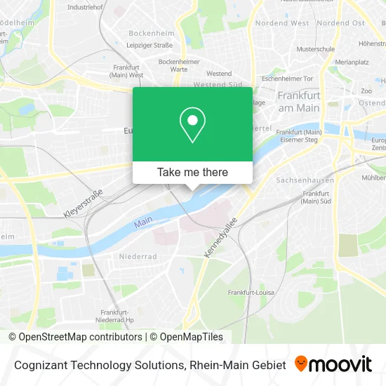 Карта Cognizant Technology Solutions