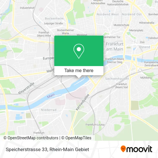 Карта Speicherstrasse 33