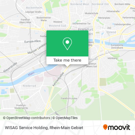 Карта WISAG Service Holding