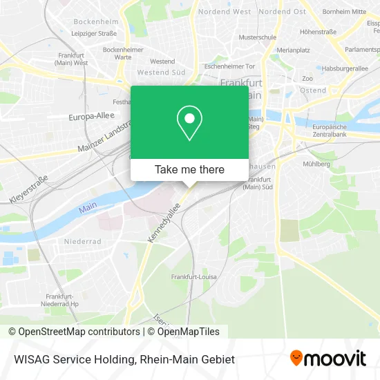 Карта WISAG Service Holding