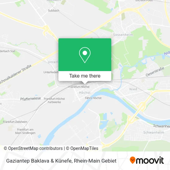 Карта Gaziantep Baklava & Künefe
