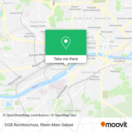 Карта DGB Rechtsschutz