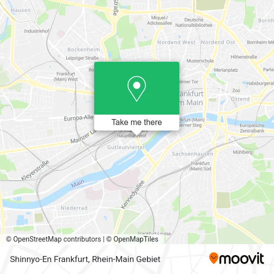 Карта Shinnyo-En Frankfurt