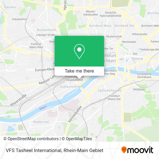 Карта VFS Tasheel International