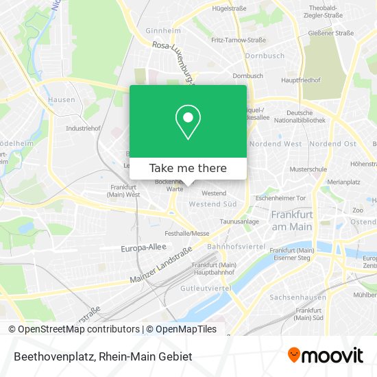 Карта Beethovenplatz