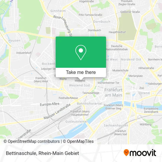 Карта Bettinaschule