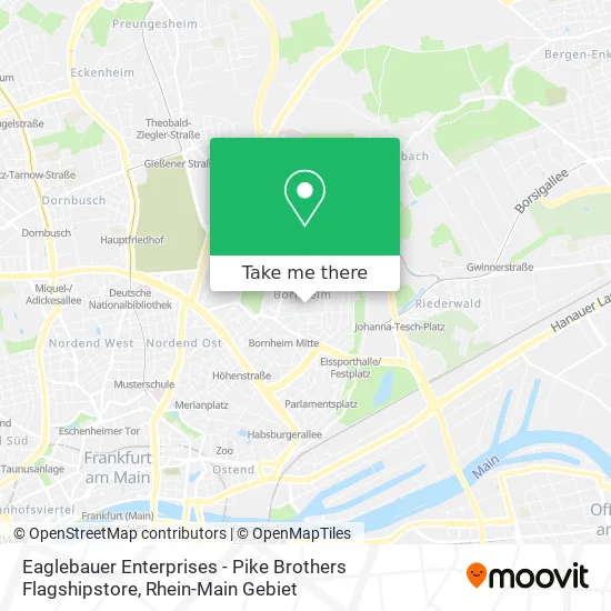 Карта Eaglebauer Enterprises - Pike Brothers Flagshipstore