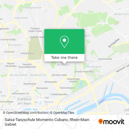 Карта Salsa-Tanzschule Momento Cubano