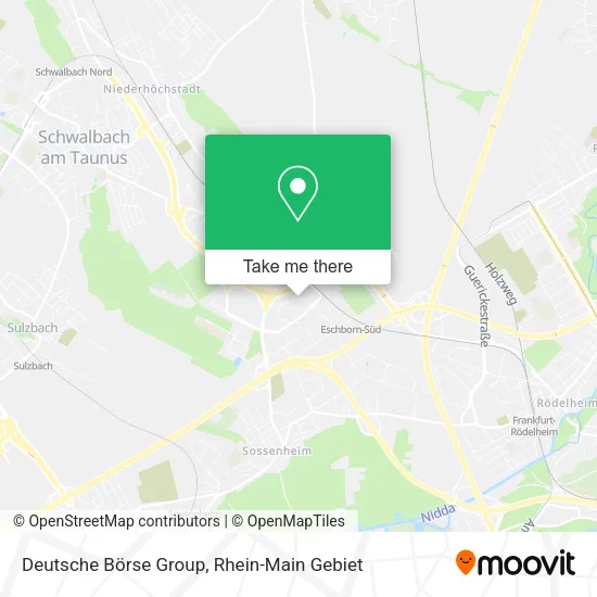 Карта Deutsche Börse Group