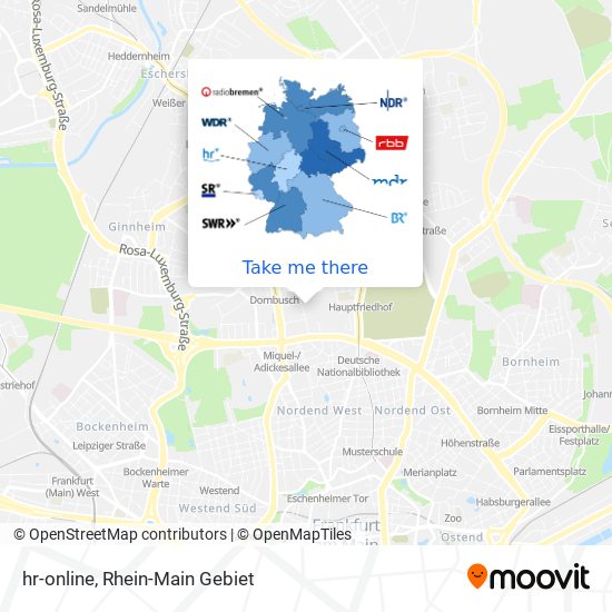 hr-online map