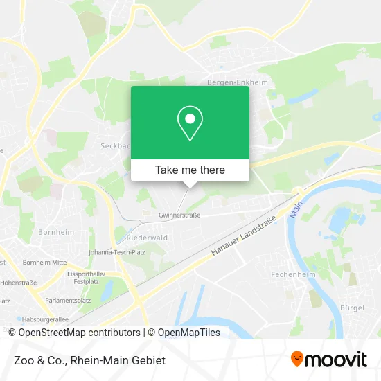 Карта Zoo & Co.