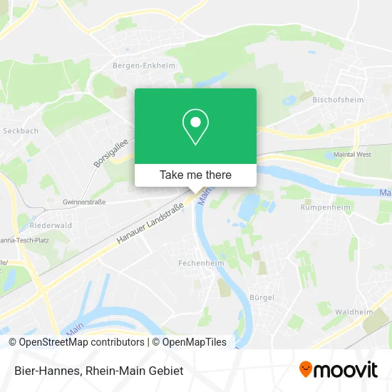 Карта Bier-Hannes