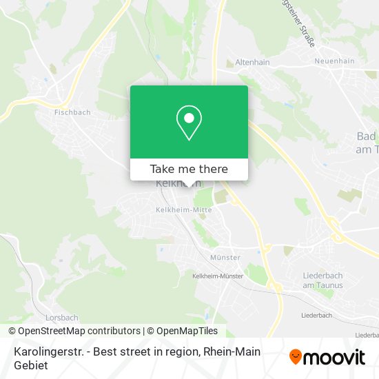 Карта Karolingerstr. - Best street in region
