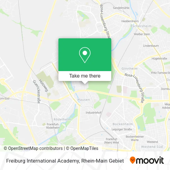 Карта Freiburg International Academy