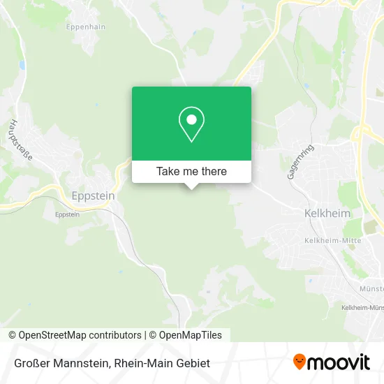 Карта Großer Mannstein