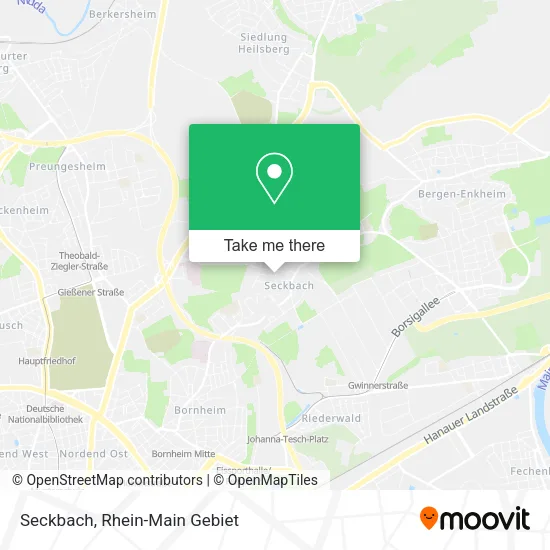 Карта Seckbach