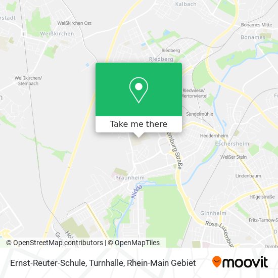 Ernst-Reuter-Schule, Turnhalle map