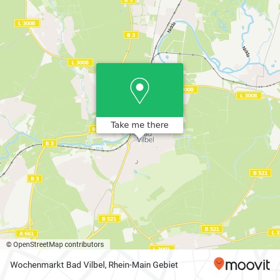 Wochenmarkt Bad Vilbel map