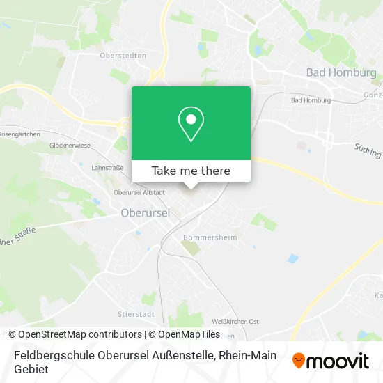Карта Feldbergschule Oberursel Außenstelle