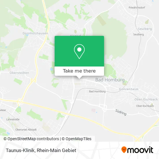 Карта Taunus-Klinik