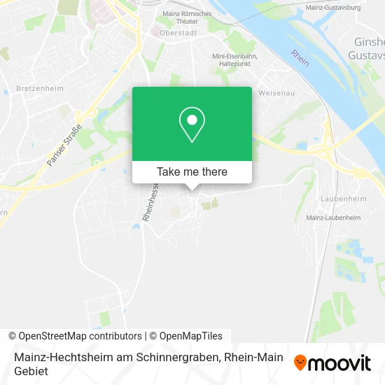 Карта Mainz-Hechtsheim am Schinnergraben
