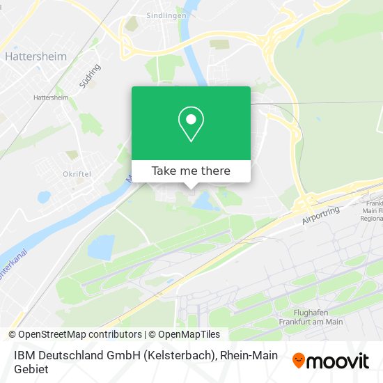 IBM Deutschland GmbH (Kelsterbach) map