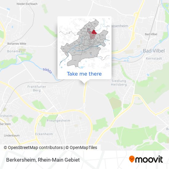 Berkersheim map