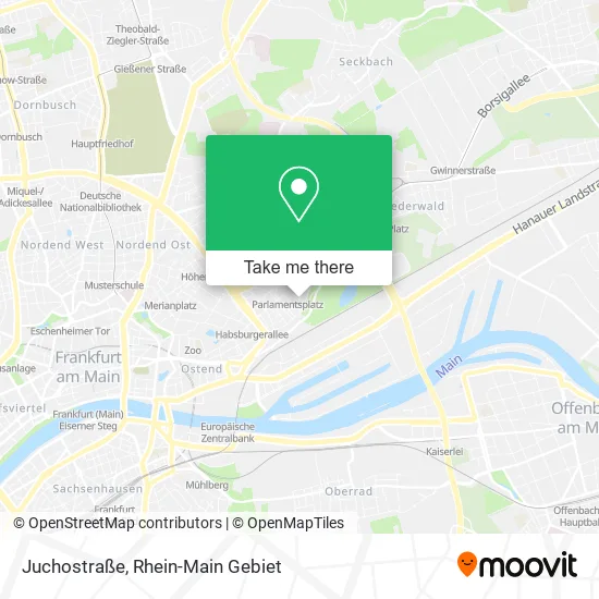 Карта Juchostraße