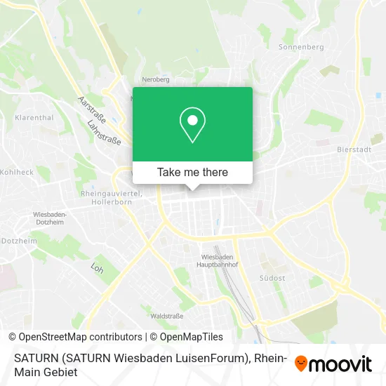 Карта SATURN (SATURN Wiesbaden LuisenForum)