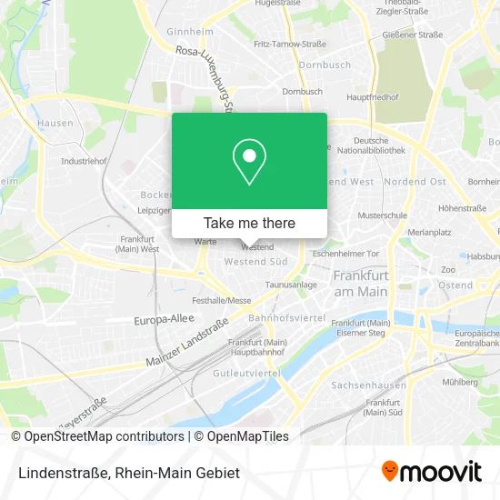 Карта Lindenstraße