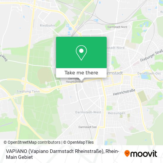 VAPIANO (Vapiano Darmstadt Rheinstraße) map