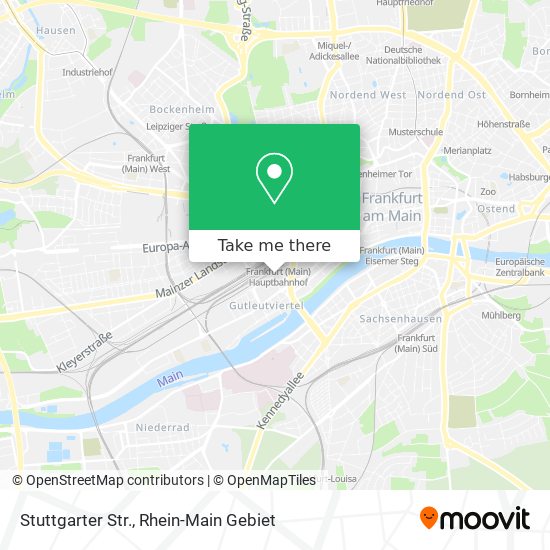 Stuttgarter Str. map