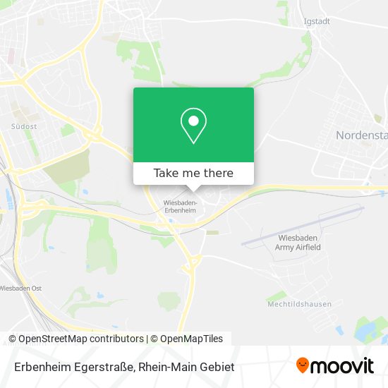 Карта Erbenheim Egerstraße