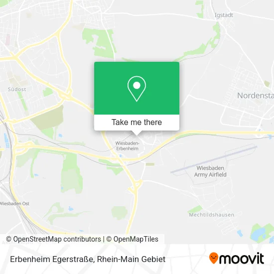 Карта Erbenheim Egerstraße