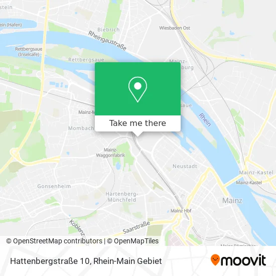 Карта Hattenbergstraße 10