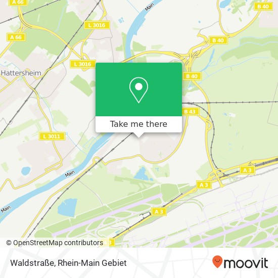 Waldstraße map