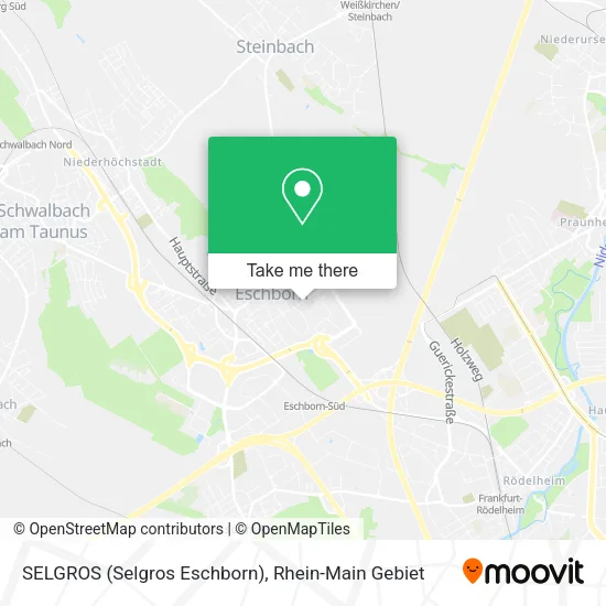 Карта SELGROS (Selgros Eschborn)