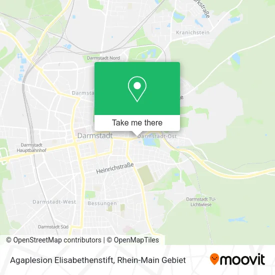 Карта Agaplesion Elisabethenstift