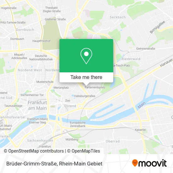 Карта Brüder-Grimm-Straße