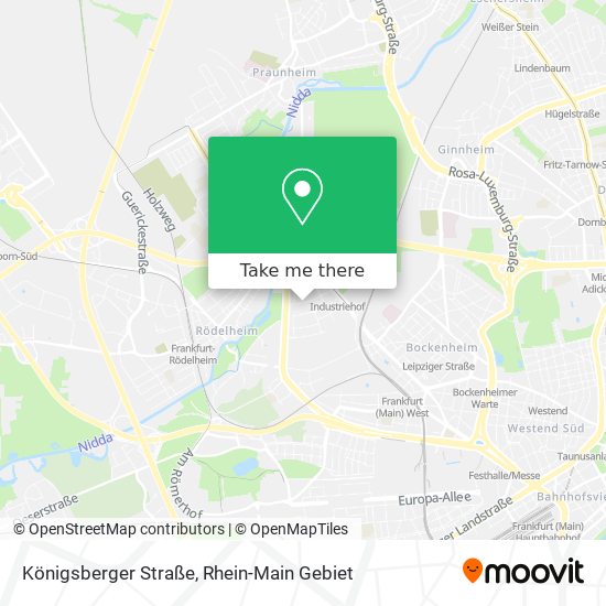Königsberger Straße map