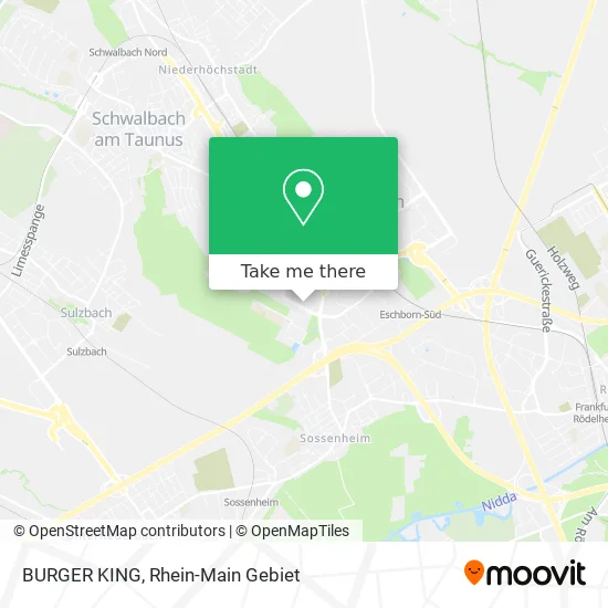 Карта BURGER KING