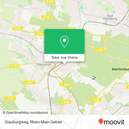 Карта Glauburgweg