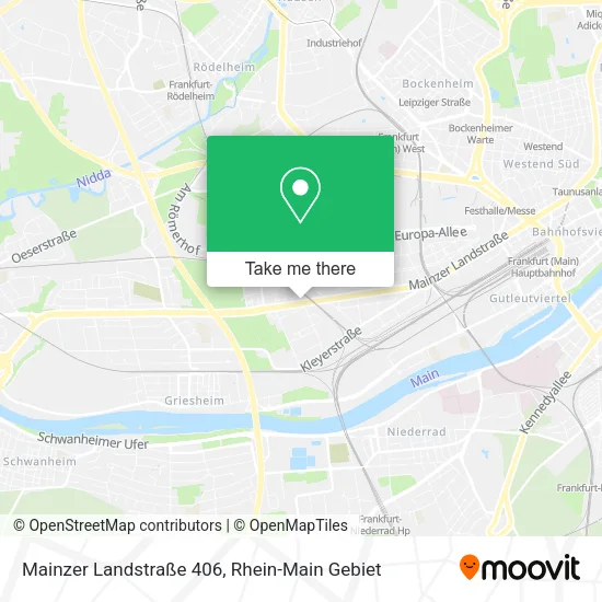 Карта Mainzer Landstraße 406