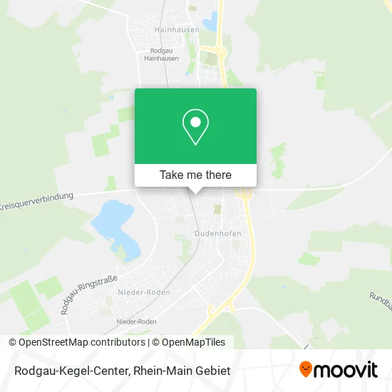 Карта Rodgau-Kegel-Center