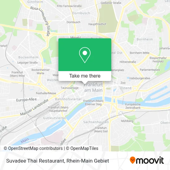 Карта Suvadee Thai Restaurant