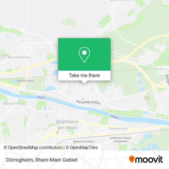 Карта Dörnigheim